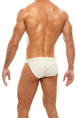 Modus Vivendi 100% Cotton Knitted Tanga Brief