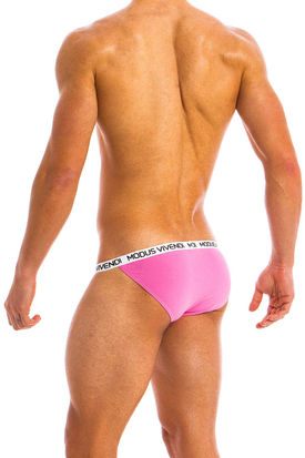 Modus Vivendi Eggs Tanga Brief Blue Fuchsia