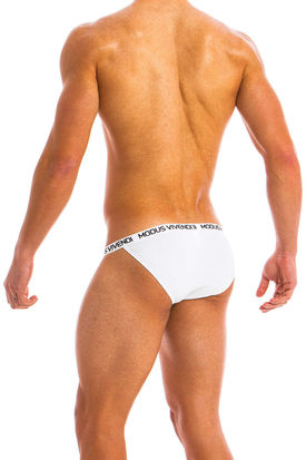 Modus Vivendi Eggs Tanga Brief Blue White