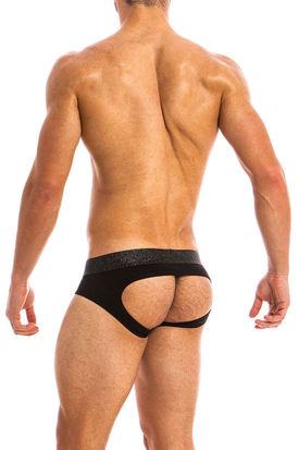 Modus Vivendi Festive Bottomless Brief Gold