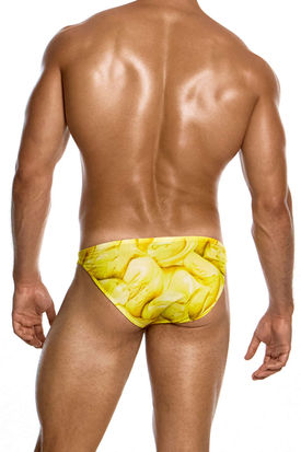 Modus Vivendi Gelato Swim Low Cut Swim Brief - Lemon