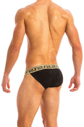 Modus Vivendi Greek Lux Tanga Brief Black