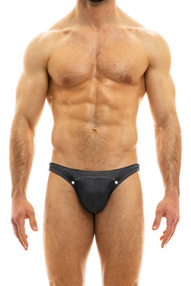Modus Vivendi Jeans Low Cut Brief Charcoal