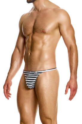 Modus Vivendi Laminated Striped Beach Thong