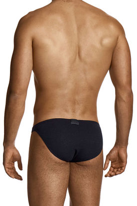 Modus Vivendi Linen Low Cut Brief - Black