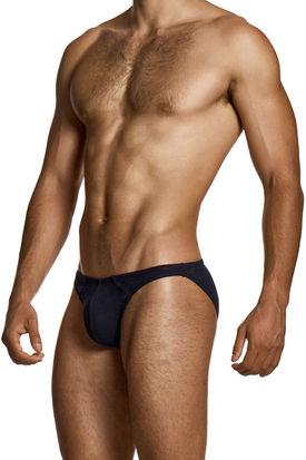 Modus Vivendi Linen Low Cut Brief - Black