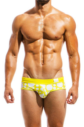 Modus Vivendi Polkadot Swim Brief Yellow
