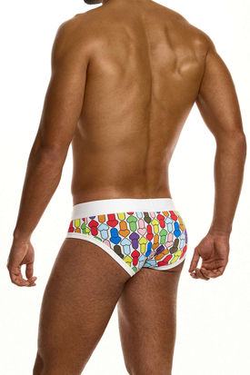 Modus Vivendi Rainbow Hearts Classic Brief