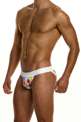 Modus Vivendi Rainbow Hearts Tanga Brief