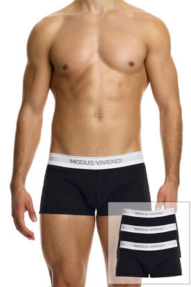 Modus Vivendi 100% Cotton Staple Boxer 3 Pack