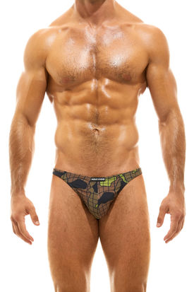 Modus Vivendi Trapped Camo Low Cut Swim Brief