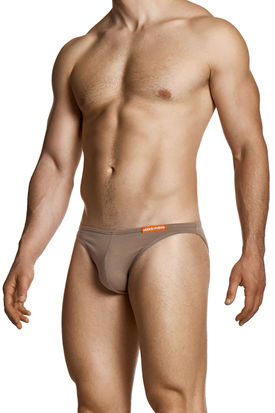 Modus Vivendi Upcycled Cotton Low Cut Brief - Brown