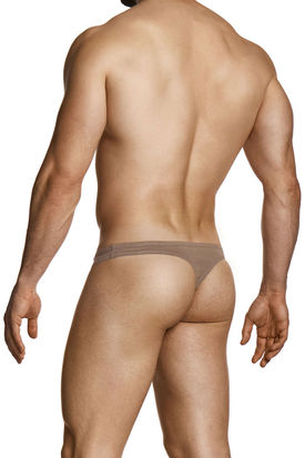 Modus Vivendi Upcycled Cotton Thong - Brown