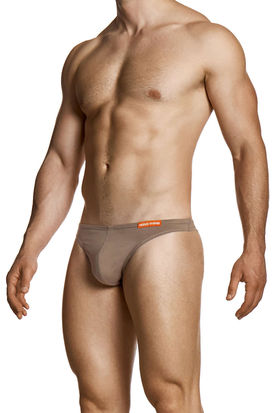 Modus Vivendi Upcycled Cotton Thong - Brown