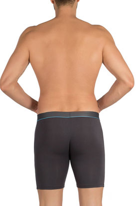 Obviously PrimeMan AnatoMAX Boxer Brief 6 inch Leg Titanium