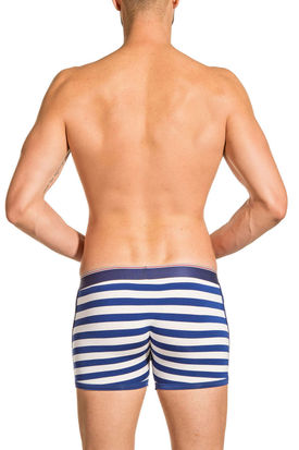 Obviously PrimeMan AnatoMAX Boxer Brief 3 inch Leg Navy/White