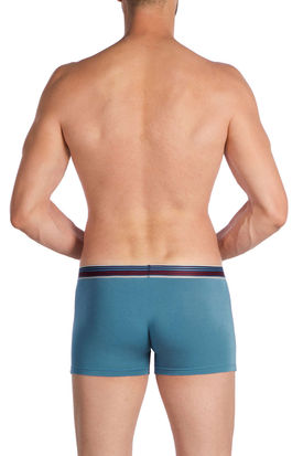 Obviously PrimeMan AnatoMAX Boxer Brief 3 inch Leg Steel Blue