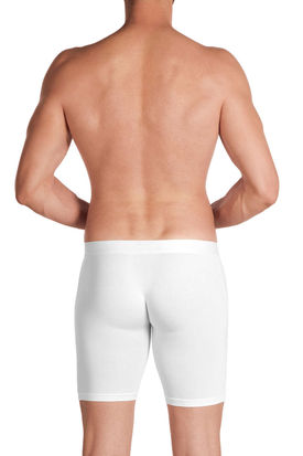 Obviously PrimeMan AnatoMAX Boxer Brief 9 inch Leg - White