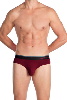 Obviously PrimeMan AnatoMAX Brief Maroon