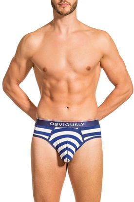 Obviously PrimeMan AnatoMAX Brief Navy/White