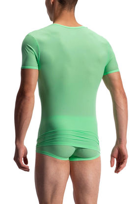 Olaf Benz RED 0965 Low V-Neck T-shirt Green