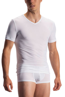 Olaf Benz RED 1950 V-Neck T-Shirt White