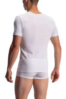 Olaf Benz RED 1950 V-Neck T-Shirt White