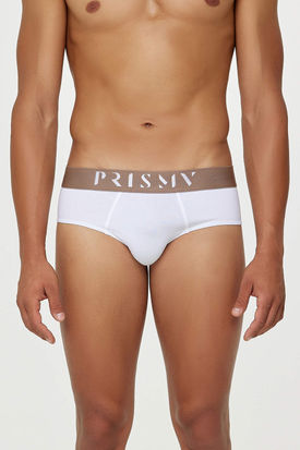 Prisma Core White Classic Brief