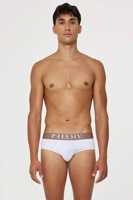 Prisma Core White Classic Brief