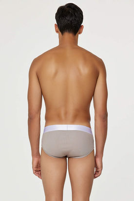 Prisma Core Taupe Ribbed Fly Brief