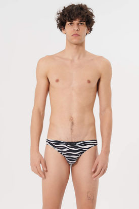 Prisma Erevos Zebra Print Mini Briefs