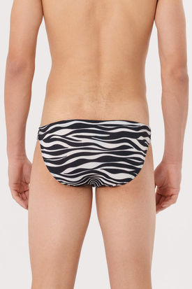 Prisma Erevos Zebra Print Mini Briefs