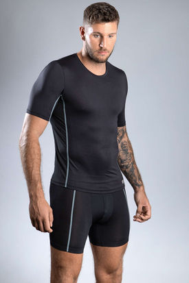 Sloggi mOve FLY Round Neck T-shirt Black