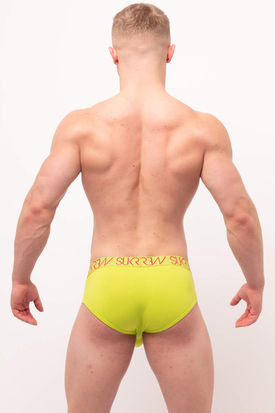 Sukrew Raspberry &amp; Lime Cotton Apex Brief