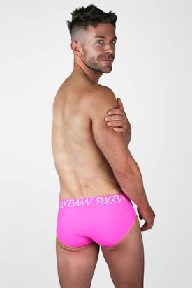 Sukrew Apex Synthetic Brief Pink