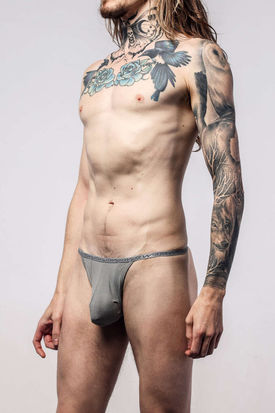 Sukrew Rhythm G-string - Studio Grey