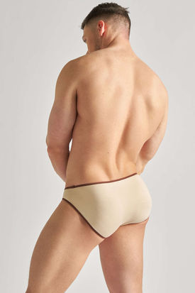 TEAMM8 Flaunt Bikini Brief - Latte