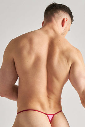 TEAMM8 Flaunt Micro Thong - Blush