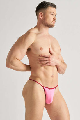 TEAMM8 Flaunt Micro Thong - Blush
