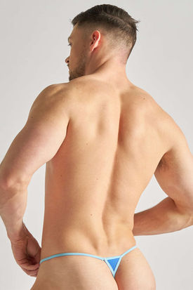 TEAMM8 Flaunt Micro Thong - Electric Blue