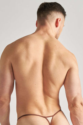 TEAMM8 Flaunt Micro Thong - Latte