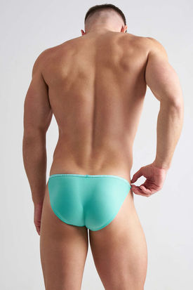 TEAMM8 Glide Micro Brief - Aqua