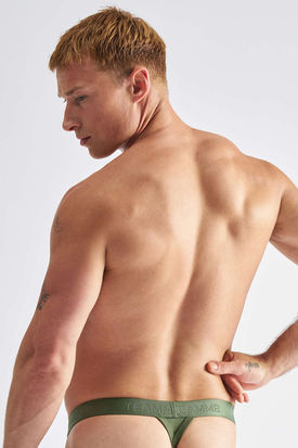 TEAMM8 Reign Thong - Emerald