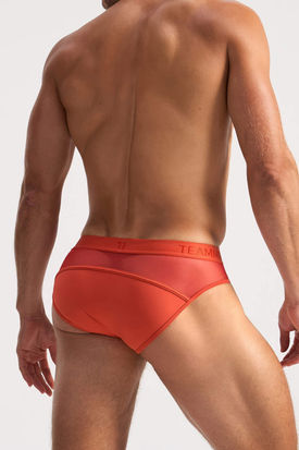 TEAMM8 Score Sheer Apricot Slim Brief