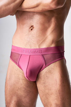 TEAMM8 Score Sheer Slim Brief - Boysenberry