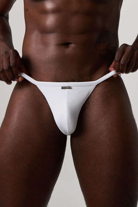 Teamm8 Statement Micro Swim Brief - White