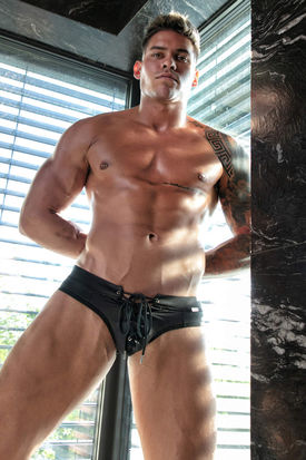 WOH Night Universe Drawstring Mini Brief
