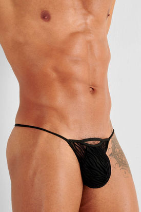 WOH Personal Allure G-String - Zebra