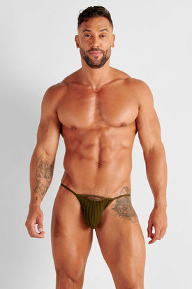 WOH Personal Allure G-String - Olive