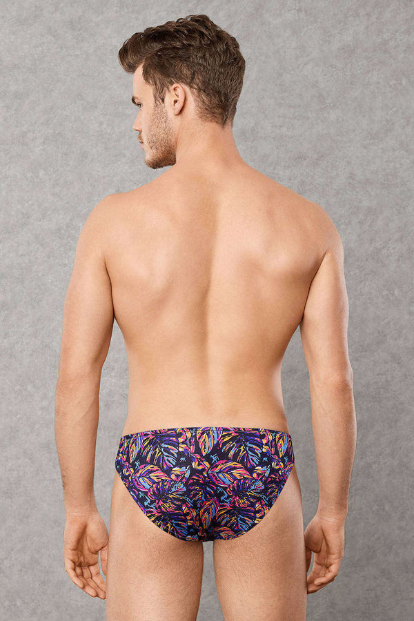 Doreanse 1281 Men's Low-Rise Cotton Briefs – Silky Soft, Colorful Underwear (1-Pack)